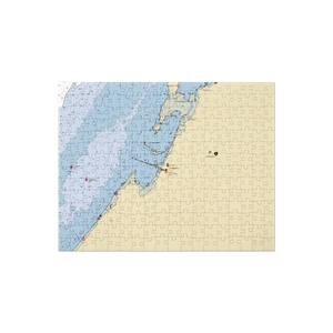 Sebewaing Harbor Marina (Sebewaing, MI) NOAA Chart Jigsaw Puzzle