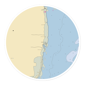 Gambill's Landing (Bay City, MI) NOAA Chart Sticker