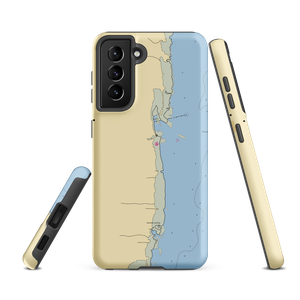 Genow's Marina and Boat Rental (Bay City, MI) NOAA Chart Samsung Phone Case