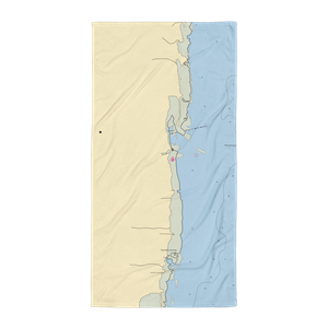 Blizzard Hills Marina (Pinconning, MI) NOAA Chart Towel