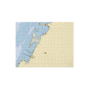 Brush's Marina (Bay Port, MI) NOAA Chart Jigsaw Puzzle