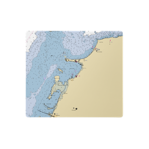 Bayshore Marina (Bay Port, MI) NOAA Chart  Gaming Mouse Pad