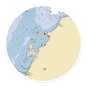 Bayshore Marina (Bay Port, MI) NOAA Chart Sticker