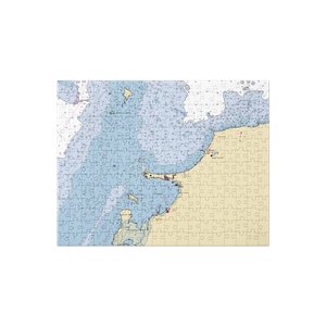 Beadle Bay Marina (Bay Port, MI) NOAA Chart Jigsaw Puzzle