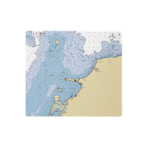 Beadle Bay Marina (Bay Port, MI) NOAA Chart  Gaming Mouse Pad