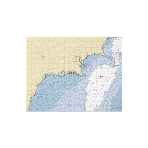 Point Au Gres Marina (Au Gres, MI) NOAA Chart Jigsaw Puzzle