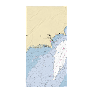 Point Au Gres Marina (Au Gres, MI) NOAA Chart Towel