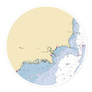 Inland Marine (Au Gres, MI) NOAA Chart Sticker