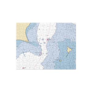 Northport Marina (Au Gres, MI) NOAA Chart Jigsaw Puzzle