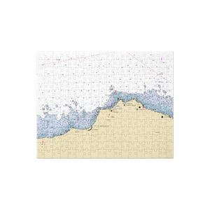 Chuck's Marine (Port Austin, MI) NOAA Chart Jigsaw Puzzle