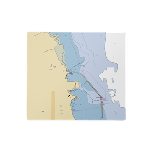 Waterworks Park Municipal Marina (Ruth, MI) NOAA Chart  Gaming Mouse Pad