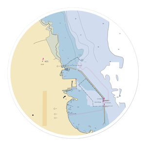 Waterworks Park Municipal Marina (Ruth, MI) NOAA Chart Sticker