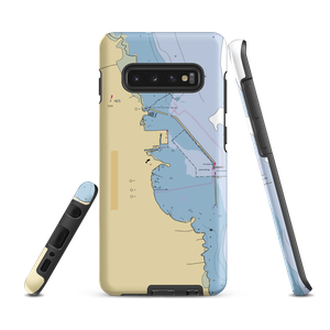 Off Shore Marina (Ruth, MI) NOAA Chart Samsung Phone Case