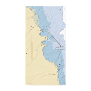 Off Shore Marina (Ruth, MI) NOAA Chart Towel