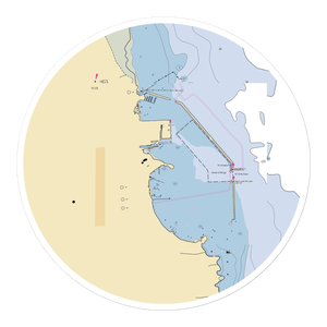 Off Shore Marina (Ruth, MI) NOAA Chart Sticker