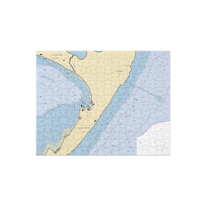 Jerry's Marina (Tawas City, MI) NOAA Chart Jigsaw Puzzle