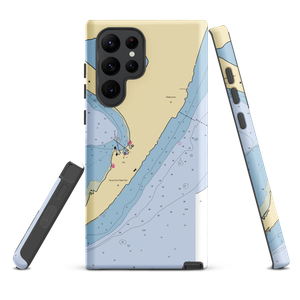 Tawas Bay Yacht Club (Tawas City, MI) NOAA Chart Samsung Phone Case