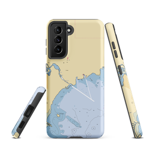 Thunder Bay Shores Marine (Alpena, MI) NOAA Chart Samsung Phone Case