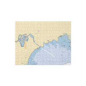 Thunder Bay Shores Marine (Alpena, MI) NOAA Chart Jigsaw Puzzle