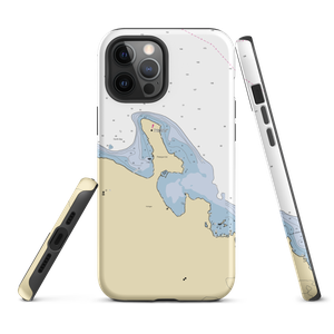 Presque Isle Harbor Marina (Presque Isle, MI) NOAA Chart  Tough iPhone Case