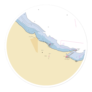 Roger's City Marina (Rogers City, MI) NOAA Chart Sticker