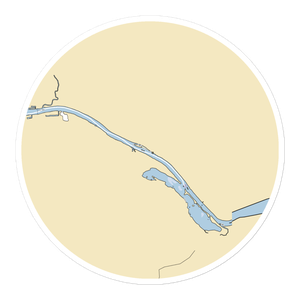 Southern Grand Marina (Nunica, MI) NOAA Chart Sticker