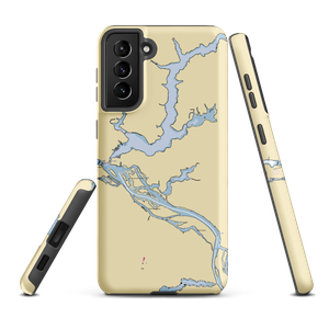 Spring Lake Yacht Club (Spring Lake, MI) NOAA Chart Samsung Phone Case