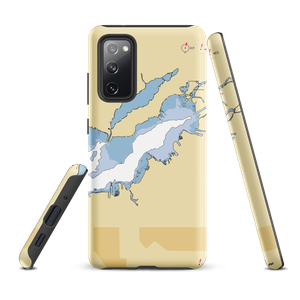 Adelaide Pointe Marina (Muskegon, MI) NOAA Chart Samsung Phone Case