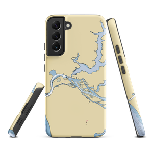 Keenan Marina - Spring Lake (Ferrysburg, MI) NOAA Chart Samsung Phone Case