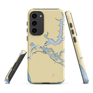 Keenan Marina - Spring Lake (Ferrysburg, MI) NOAA Chart Samsung Phone Case