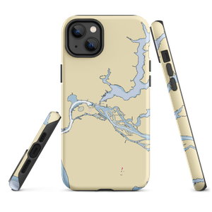 Keenan Marina - Spring Lake (Ferrysburg, MI) NOAA Chart  Tough iPhone Case