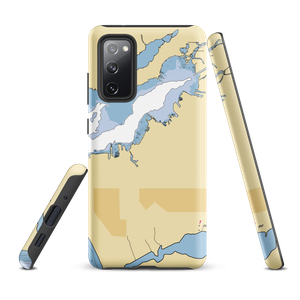 Lakeshore Yacht Harbour (Muskegon, MI) NOAA Chart Samsung Phone Case