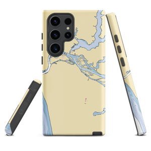 Keenan Marina - Grand Haven (Ferrysburg, MI) NOAA Chart Samsung Phone Case