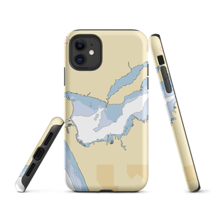 Pointe Marina Inc (Muskegon, MI) NOAA Chart  Tough iPhone Case