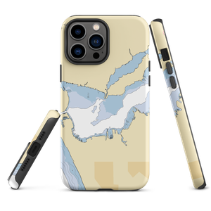 Pointe Marina Inc (Muskegon, MI) NOAA Chart  Tough iPhone Case