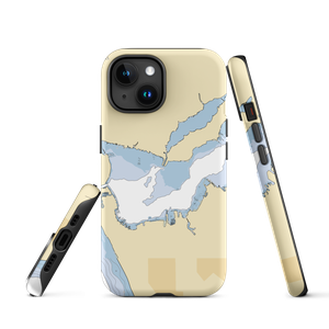 Pointe Marina Inc (Muskegon, MI) NOAA Chart  Tough iPhone Case