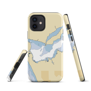 Pointe Marina Inc (Muskegon, MI) NOAA Chart  Tough iPhone Case