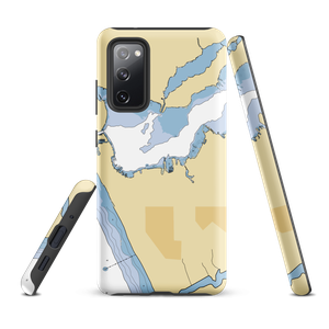 Safe Harbor Great Lakes (Muskegon, MI) NOAA Chart Samsung Phone Case