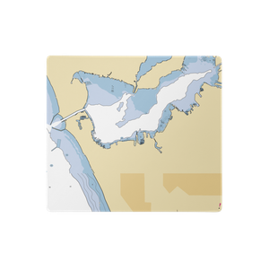 Safe Harbor Great Lakes (Muskegon, MI) NOAA Chart  Gaming Mouse Pad