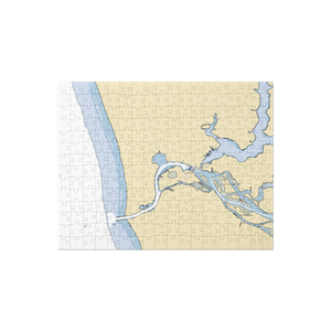 Grand Haven Yacht Club (Ferrysburg, MI) NOAA Chart Jigsaw Puzzle