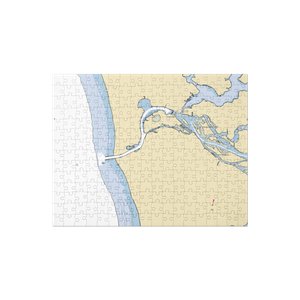 Wharf Marina (Ferrysburg, MI) NOAA Chart Jigsaw Puzzle