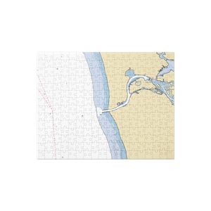 North Shore Marina Inc (Ferrysburg, MI) NOAA Chart Jigsaw Puzzle