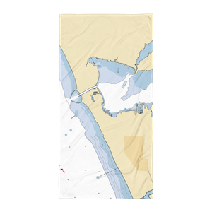 Balcom Marina (Muskegon, MI) NOAA Chart Towel