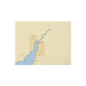 Crosswinds Marine Service (Montague, MI) NOAA Chart Jigsaw Puzzle