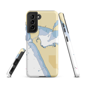 Harbour Towne Marina (Muskegon, MI) NOAA Chart Samsung Phone Case