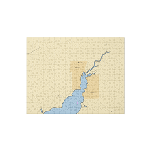 Ellenwood Landing (Montague, MI) NOAA Chart Jigsaw Puzzle