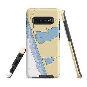 White Lake Yacht Club (Whitehall, MI) NOAA Chart Samsung Phone Case