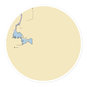 Deep Harbor Condominium Association (Saugatuck, MI) NOAA Chart Sticker