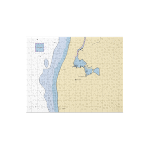 Safe Harbor Tower Marine (Douglas, MI) NOAA Chart Jigsaw Puzzle