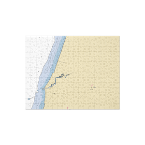 Oak Harbor Marina (Lacota, MI) NOAA Chart Jigsaw Puzzle